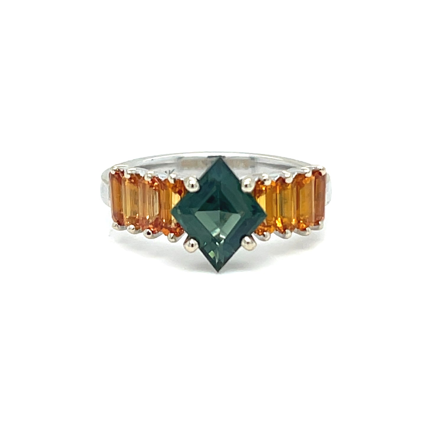Lozenge sapphire